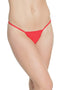 G STRING RED O/S-3