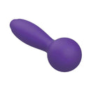 Me You Us Signature The Mini Wand Massager in purple with a smooth silicone head, ideal for powerful pleasure.