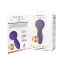 Me You Us Signature The Mini Wand Massager in packaging showcasing design and features.