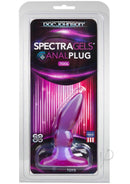 SpectraGels Anal Plug in purple packaging by Doc Johnson for prostate and G-Spot stimulation.