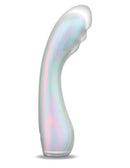 WINX Gee Whiz Squishy Silicone Vibrator showcasing a sleek, iridescent design for targeted pleasure.