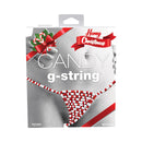 Hott Products Horny Christmas Candy G-string packaging with festive design and candy colors.