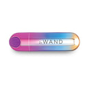 Le Wand Essentials Rechargeable Rainbow Bullet Vibrator in vibrant pink and blue, designed for powerful and precise stimulation.