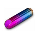 Le Wand Essentials Rechargeable Rainbow Bullet Vibrator in a sleek, colorful design for travel-friendly pleasure.