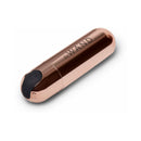 Le Wand Essentials Mini Rose Gold Bullet Vibrator in sleek design for targeted clitoral stimulation.