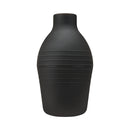 b-Vibe Essentials Enema Douche With Nozzle 310 mL Black for pre-play cleansing, featuring a flexible bulb and smooth nozzle.