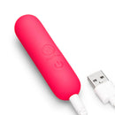 Together Mini Vibes Spark 3 Inch Bullet Vibrator in vibrant pink, designed for compact and focused pleasure.