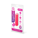 Together Mini Vibes Spark 3 Inch Bullet Vibrator packaging featuring waterproof design and USB recharge options.