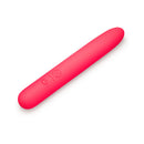 Together Mini Vibes Slim 5.5 Inch Ladyfinger Vibrator in vibrant pink color, designed for focused sensations.