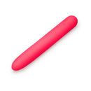 Together Mini Vibes Slim 5.5 Inch Ladyfinger Vibrator in bright pink, compact and streamlined design.