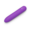 Together Mini Vibes Tip 4 Inch Pointy Bullet Vibrator in vibrant purple, designed for pinpoint stimulation and comfort.