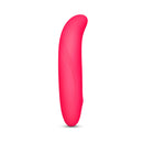 Together Mini Vibes Silhouette 5 Inch G-Spot Vibrator in vibrant pink, designed for targeted internal stimulation.