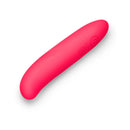 Together Mini Vibes Silhouette 5 Inch G-Spot Vibrator in vibrant pink color, designed for targeted internal stimulation.
