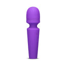 Together Glow On The Go Mini Wand Vibrator Purple, compact silicone vibrator for travel and pleasure.