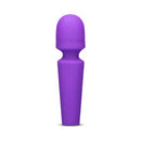 Together Glow On The Go Mini Wand Vibrator Purple, compact silicone wand for pleasure, 10 vibration modes.