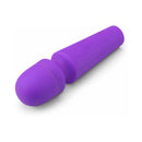 Together Glow On The Go Mini Wand Vibrator Purple, compact silicone wand for travel and pleasure.