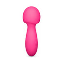Together Spark On The Go Mini Wand Vibrator in vibrant pink, compact design for travel-ready pleasure.