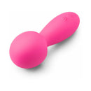 Together Spark On The Go Mini Wand Vibrator in vibrant pink color for portable pleasure and relaxation.