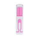 Evolved Pucker Up Silicone Air Tapping Vibrator Pink Pearl in lipstick-shaped design for discreet pleasure.
