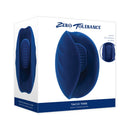 Zero Tolerance Taco Time Silicone Vibrating Stroker Blue packaging showcasing playful taco shape and design.