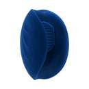 Zero Tolerance Taco Time Silicone Vibrating Stroker Blue with a ribbed underside for added sensation.