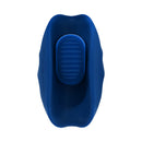 Zero Tolerance Taco Time Silicone Vibrating Stroker Blue for playful pleasure with dual motor vibrations.