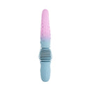 Gender X Tentacle Thruster Silicone Vibrator Multicolor with blue and pink design, featuring unique tentacle shape.