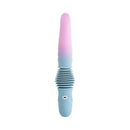 Gender X Tentacle Thruster Silicone Vibrator Multicolor showcasing a sculpted tentacle design in blue and pink.