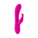 Selopa Robust Rabbit Silicone Rechargeable Pink dual-action vibrator for blended pleasure with G-spot and clitoral stimulation.