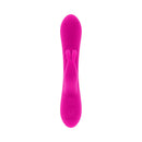 Selopa Robust Rabbit Silicone Rechargeable Pink vibrator featuring dual-action stimulation and cheerful design.