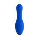 Selopa Siren G Silicone Rechargeable Vibrator Blue, slimline G-spot vibrator in blue silicone for targeted pleasure.