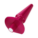 Blush B Yours Vibe Butt Plug Berry in vibrant berry color with a sleek design and built-in vibration feature.