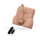 Blush Enlust Rowen Beige Realistic Masturbator with textured details and remote control for enhanced experiences.