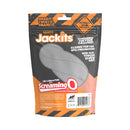 Packaging of Screaming O Safety Jackits Masturbation Sleeve Grey featuring humorous branding and product details.