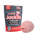 Screaming O Jackits Gluck Gluck Pocket Stroker packaging and product image depicting ultra-soft stimulation.
