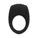 Screaming O Big O Pro Blaster Vibrating Ring Black view showcasing its sleek design and premium silicone material.