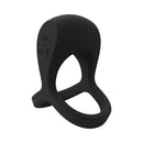 Screaming O Big O Pro Strapped Vibrating Ring Black showcasing its premium silicone design and advanced vibration technology.