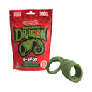 Screamin' Dragon Forest Dragon G-spot Texture Ring Green packaging with the product display and branding.
