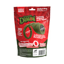 Screamin' Dragon Forest Dragon G-spot Texture Ring Green packaging showcasing medium ring and features.