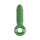 Screaming O Ride The Pickle Pleasure Ring Green - stretchy vibrating ring for couples with a playful pickle design.