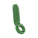 Screaming O Ride The Pickle Pleasure Ring Green featuring a textured green design for enhanced couples play.