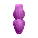 Luv Inc RV81 Rolling Rabbit Vibrator, vibrant purple design for internal and external stimulation.