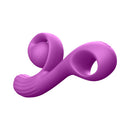 Luv Inc RV81 Rolling Rabbit Vibrator in vibrant purple design, featuring ergonomic shape for enhanced stimulation.