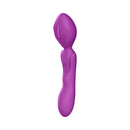 Luv Inc GW89 Double-Ended Grinder Wand Purple with unique grinding head and G-spot stimulator.