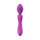 Luv Inc GW89 Double-Ended Grinder Wand Purple featuring dual stimulation ends for versatile pleasure.