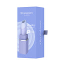 Womanizer Beauty Lilac Clitoral Suction Stimulator packaging featuring modern design and soft hues.