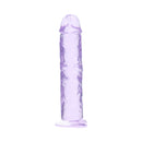 Realrock 5 Inch Realistic Dildo Purple, smooth design for comfortable stimulation and satisfying fullness.