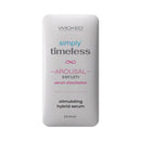 Wicked Simply Timeless Arousal Snap 5 Pack Display Of 12 featuring stimulating hybrid serum.