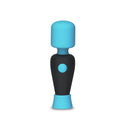 PalmPower Pocket Mini Massager Teal in teal and black, compact wand designed for deep intensity and comfort.