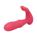 Adam & Eve Bendy Bunny Wearable Vibrator in pink, designed for dual stimulation with flexible ears and poseable shaft.